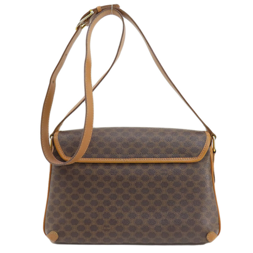 Celine shoulder Macadam bag Brown